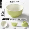 Tazón pequeño de melamina para comedor comercial, tazón de plástico para arroz, tazón especial para arroz y sopa de imitación porcelana para comedores, restaurantes y salones de comedor