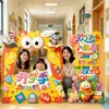 Decoración de Escena para la Temporada Escolar 2026 Montaje de Salón de Clases de Jardín de Infancia Escuela Primaria y Secundaria Tablero de Kt Bienvenida a Nuevos Estudiantes 2024 Modelo Nuevo