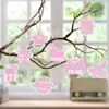 Amazon Escena de Fiesta de Graduación Arreglo Florero Colgante Pequeño Decoración Temporada de Graduación Decoración de Regalo Etiqueta de Tarjeta
