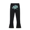 Synaworld Sudadera con Forro Polar Estampado de Espuma Tridimensional para Hombre y Mujer Suéter Holgado Casual Traje de Pantalón Pareja