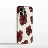 Funda de Teléfono iPhone 18 Pro Max Flor de Hibisco Rojo Vino de Gama Alta Venta al por Mayor Apple 17 Cubierta Protectora Anticaídas