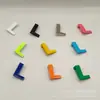Metal Multicolor Letras Inglesas Macarrón Dopamina Universal Ropa Bolsa Broche Accesorios