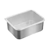 Caja de conservación de alimentos de acero inoxidable 304, refrigerador congelador, caja de muestras, engrosada, sellada, cuadrada, con tapa, grado alimenticio