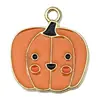 27 Acción de Gracias Calabaza con Goteo de Aceite Cosecha Coche Ardilla Pavo Zorro Colgantes Accesorios para Joyería DIY Adornos Colgantes