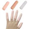 Dolor de fisura en el dedo ampollas callosidades cubierta de silicona SEBS para dedo cubierta para la punta del dedo protector de dedo cubierta protectora para la punta del dedo