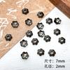 Pingente de Liga Preto Arma Conta Espaçador Torus Tee DIY Colar de Contas Pulseira Acessórios de Joalheria Material de Acessórios