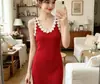 Vestido curto sem mangas de novo estilo de verão com estilo pastoral, vestido tipo camisola slim fit, vestido azul puro e atraente