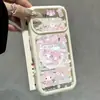 Melody Lamb se Transforma Instantáneamente en Funda para iPhone 16 Compatible con Apple 17 Pro Max Transparente Cielo Estrellado Dopamina
