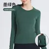 Tops de Yoga para Otoño e Invierno, Ropa de Fitness para Mujer, Deportes Correr, Alta Elasticidad, Secado Rápido, Fitness, Pilates, Ropa de Yoga para Correr, Mangas Largas