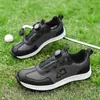 Nuevos zapatos deportivos para hombre para exteriores transfronterizos, zapatos de golf para césped, zapatos casuales de suela gruesa, zapatos deportivos de moda en stock
