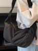 Bolsa Transversal Casual Nova de Aparência Sofisticada para Mulheres 2025 para o Trabalho Grande Capacidade Moda Esportiva Bolsa Bolinho Passeio Bolsa de Ombro
