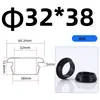 Ranura Ensanchada Tipo Elevado Silicona Doble Cara Bobina Protectora de Cable Salida de Cable Anillo de Goma Silicona Anillo Protector de Cable Resistente a Altas y Bajas Temperaturas Anillo de Sellado