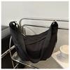 Bolso bandolera de estilo coreano estilo holgazán de gran capacidad 2025 nueva moda bolso simple bolso de hombro ligero de moda para mujer