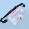 Bolsa de Cintura Impermeável para Celular ao Ar Livre, Bolsa de Cintura para Natação, Bolsa de Cintura Selada para Parque Aquático, Bolsa de Cintura Impermeável Flutuante, Grande Capacidade