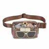 Riñonera de Borrego Invierno Mismo Estilo que Lulu, Bolso de Pecho Deportivo, Bolso Cruzado, Bolso para Deportes al Aire Libre, Estilo Versátil Unisex