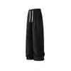 Pantalones Casuales de Verano para Hombre de Seda de Hielo Fina con Textura Plisada Tridimensional Plana de Fondo Blanco Pantalones Deportivos Rectos Kz044P50