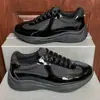 Comercio exterior lujo ligero europeo y americano marca P zapatos deportivos para hombre de América, talla grande casual para exteriores zapatos de papá, marca de moda etiqueta original