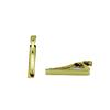 Jacobin 42x 6.5mm Fábrica de Guangzhou proceso de colgado galvanizado personalidad YB26736 latón clip de corbata simple para hombre