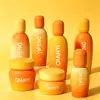 Frasco de vidro Qianyi feito sob medida de 100ml para embalagem de cuidados com a pele, frasco de vidro de loção sérum de 120ml, frasco de óleo essencial, frasco de creme facial