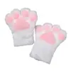 Luvas de Gato de Pelúcia Lolita para Cosplay Luvas de Desenho Animado Performance Infantil Adereços de Pata de Gato