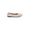 Versión de piel de oveja, zapatos de lana estilo ballet de lunares con puntera redonda, con lazo, apertura poco profunda, tacón bajo y suela plana, nueva colección otoño/invierno para mujer