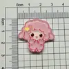 Accesorios de Joyería de Dibujos Animados Sanrio Acrílicos Pegamento en Crema Funda para Teléfono Móvil Pinza para el Cabello Hecha a Mano DIY Linda Hebilla de Zapato Coreana