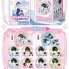 Novo distintivo AR de caixa cega de anime de celebridade, 75 distintivos com relevo dupla face iridescente pérola dupla face, sorteio cego atacado