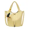 Bolso de mano de verano para mujer 2026 nueva moda coreana de nicho tipo cubo bolso bandolera súper popular