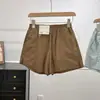 Pedido Japonés~Nuevo Estilo de Verano Cintura Elástica con Cordón Ligeros Transpirables Secado Rápido Shorts Deportivos Casuales para Mujer
