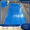 Vendas à vista de 750 tipo telha de aço de cor de zinco de alumínio 0,7 mm de espessura telha trapezoidal carmesim placa de aço de cor de tinta resistente às intempéries