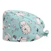 Gorra de Trabajo Transpirable de Algodón Puro, Gorro Médico tipo Cúpula, Gorro Quirúrgico, Gorra sin Visera, Turbante
