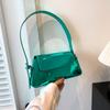 Bolso de Hombro Sencillo de Color Macarrón de Moda para Niña 2023 Nuevo Bolso de Mano Trendy para Salir de Color Caramelo