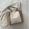 Bolsa Elegante para o Dia a Dia para Mulheres, Grande Capacidade, Nova Bolsa Feminina Retrô Outono e Inverno, Bolsa Tote Simples de Ombro