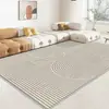 Alfombras Transfronterizas Cubren Toda la Sala de Estar y el Dormitorio, Área Grande, Estilo Sencillo, Mesa de Centro, Cojín de Sofá, Resistente a las Manchas, Alfombra Antideslizante, Personalizable
