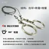 AliExpress popular portátil sobrevivência fio serra de arame serra de corda 4 fios de arame rotação de 360 graus