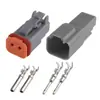 Dechi Dt06-2S/Dt04-2Pled Foco Enchufe Conector Impermeable Dj3021Y-1.6-11/21