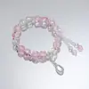 Pulsera Original Crystal Explosion de Proteína para Mujer, Varita Mágica Colorida Estilo Ins, Pulsera Versátil Súper Hada para Estudiantes y Mejores Amigas