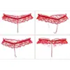 Lingerie Sexy Tamanho Grande Renda Preta Tanga Sexy Cintura Baixa Roupa Íntima Sexy Fundo Aberto Quente Sexy Laço