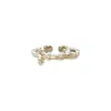 Hengzi Accesorios para el Hogar Iris Llavero Original Set de Llaveros Anillos de Pareja Retro de Nicho de Lujo Ligero Francés