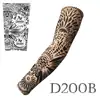 1 Manga de Tatuaje Ultradelgada Alta Elasticidad Protección Solar Manga de Hielo Senderismo al Aire Libre Manga para Brazo Manga de Tatuaje Manga para Brazo Floral Grande