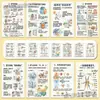 Una Imagen para Entender la HumedadPegatinas del Huangdi Neijing sobre Medicina Tradicional China para Mantener un Cuerpo Saludable y el Origen de Todas las Enfermedades