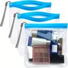 Bolsa de Almacenamiento para Herramientas de Manicura de PVC Bolsa Antioxidación para Joyería de PVC Bolsa con Cremallera para Artículos de Tocador y Cosméticos Suministro Exclusivo Transfronterizo