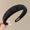 Diadema de Cuadros de Alto Valor Melanoid Diadema de Tela Esponjosa para Mujer Absolutamente Hermosa Atmósfera al Aire Libre Pinza para el Cabello Versátil Accesorios para el Cabello
