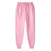 Pantalones de Chándal de Forro Polar para Hombre y Mujer Transfronterizos, 19 Colores, Joggers Lisos, Pantalones Lápiz con Cintura Elástica, Pantalones Largos, Venta al por Mayor de Fábrica