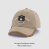 Sombrero de bebé de Corea del Sur lindo gorro de oso de dibujos animados para niño para exteriores sombrilla para niños sombrero de protección solar al por mayor