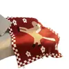 Pasa Tiempo Viviendo la Vida con un Gato, Manta para Gato, Manta Tejida Gruesa Cálida de Medio Terciopelo, Manta para Sofá de Sala de Estar, Manta para Siesta