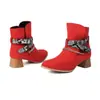 Botas de Mujer Estilo Europeo y Americano, Puntiagudas, Tallas Extra Grandes 40-46, Botines para Otoño e Invierno, Tacones Altos, Disponibles en Amazon, Aliexpress y Shopee