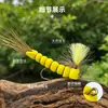 BLF producto nuevo transfronterizo LY107 espuma biónica ninfa de mayfly, señuelo para pesca con mosca, cebo artificial, anzuelo de mosca, venta al por mayor desde el fabricante