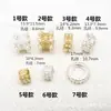 Cuentas Espaciadoras de Agujero Grande de 14K que Conservan el Color Anillo de Perla Incrustada Joyería DIY Accesorios Hechos a Mano Pulsera Collar Material para Perlas