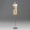 Maniquí de Lencería de Medio Cuerpo para Exhibición en Escaparate de Tienda de Ropa Interior para Hombres y Mujeres, Soporte de Modelo para Trajes de Baño y Sujetadores